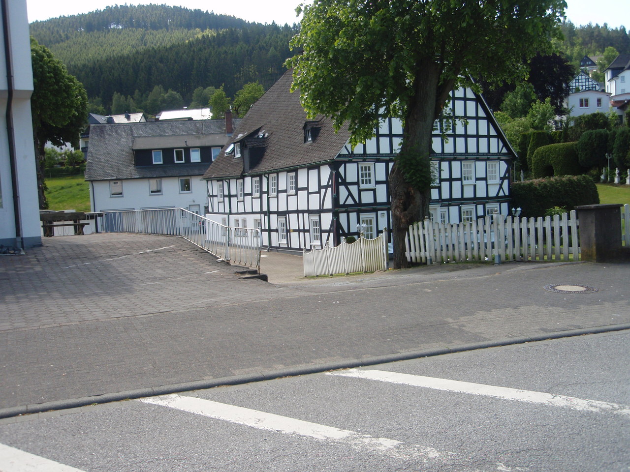 Das alte Fachwerkhaus von Müllers Mühle