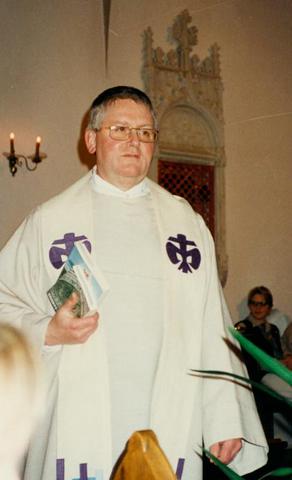 Pater Bernhard als Pfadfinderseelsorger (Kurat)  
