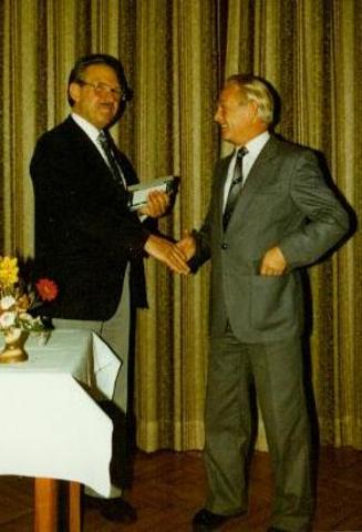 Paul Schmidt mit Fritz Hemmerle