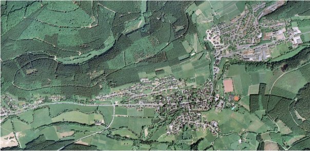 Luftbild Saalhausen